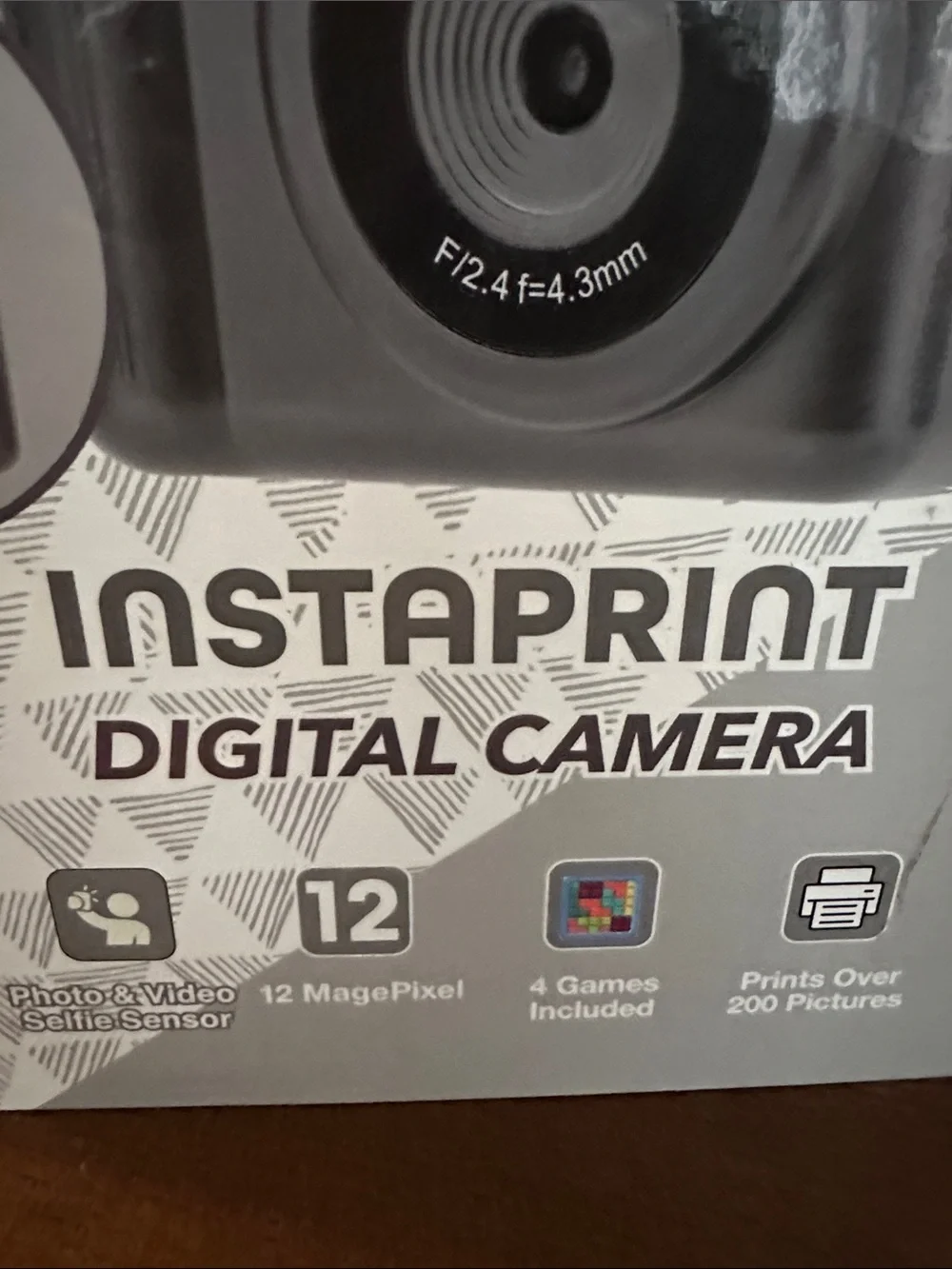 Vivitar Instaprint Digital Camera in Black